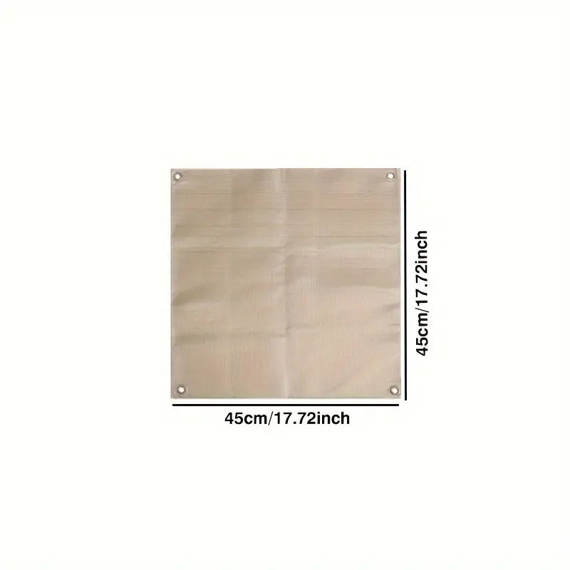 Grill- og Bålkurv Beskyttelse - Brandsikker Måtte