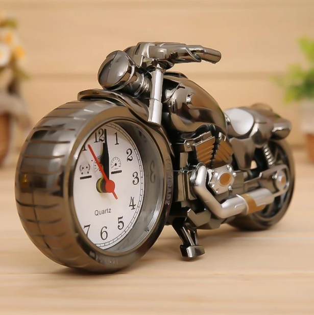 Vintage Motorcycle Alarm Clock