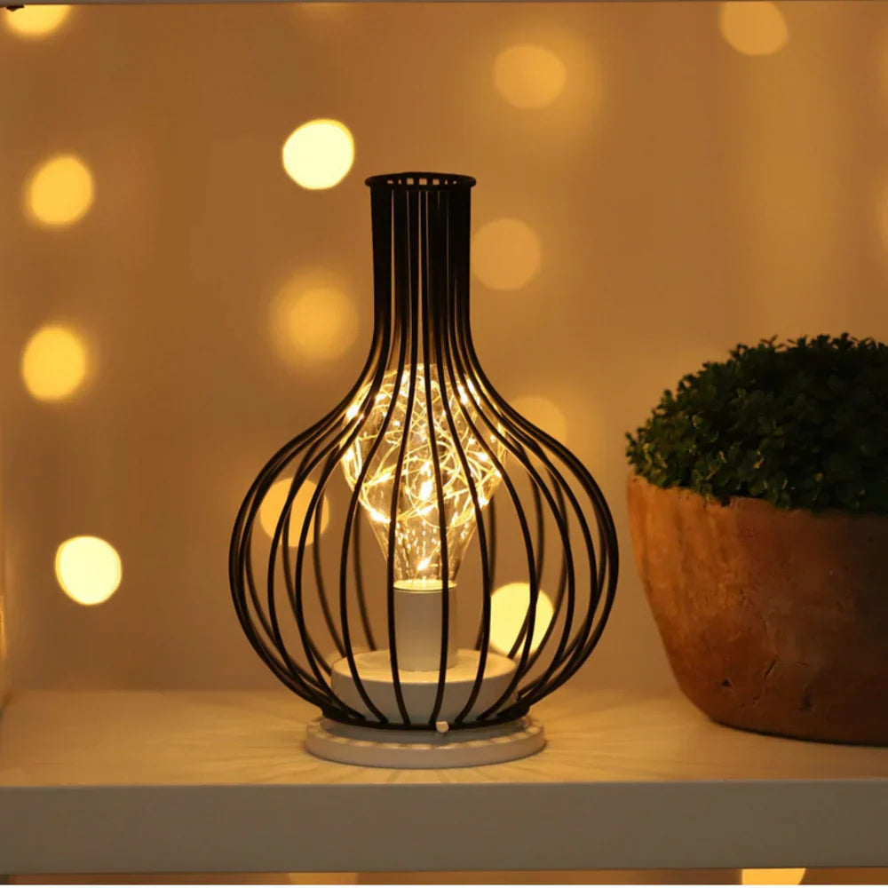 Elegant trådløs LED bordlampe