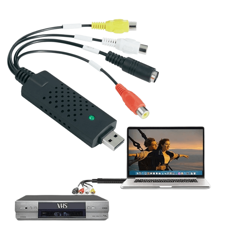 Vintage Videobåndafspiller med Digitaliseringsmulighed