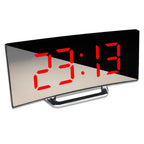 LED Vækkeur - Buet Digital