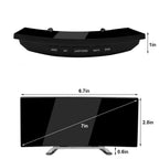 LED Vækkeur - Buet Digital