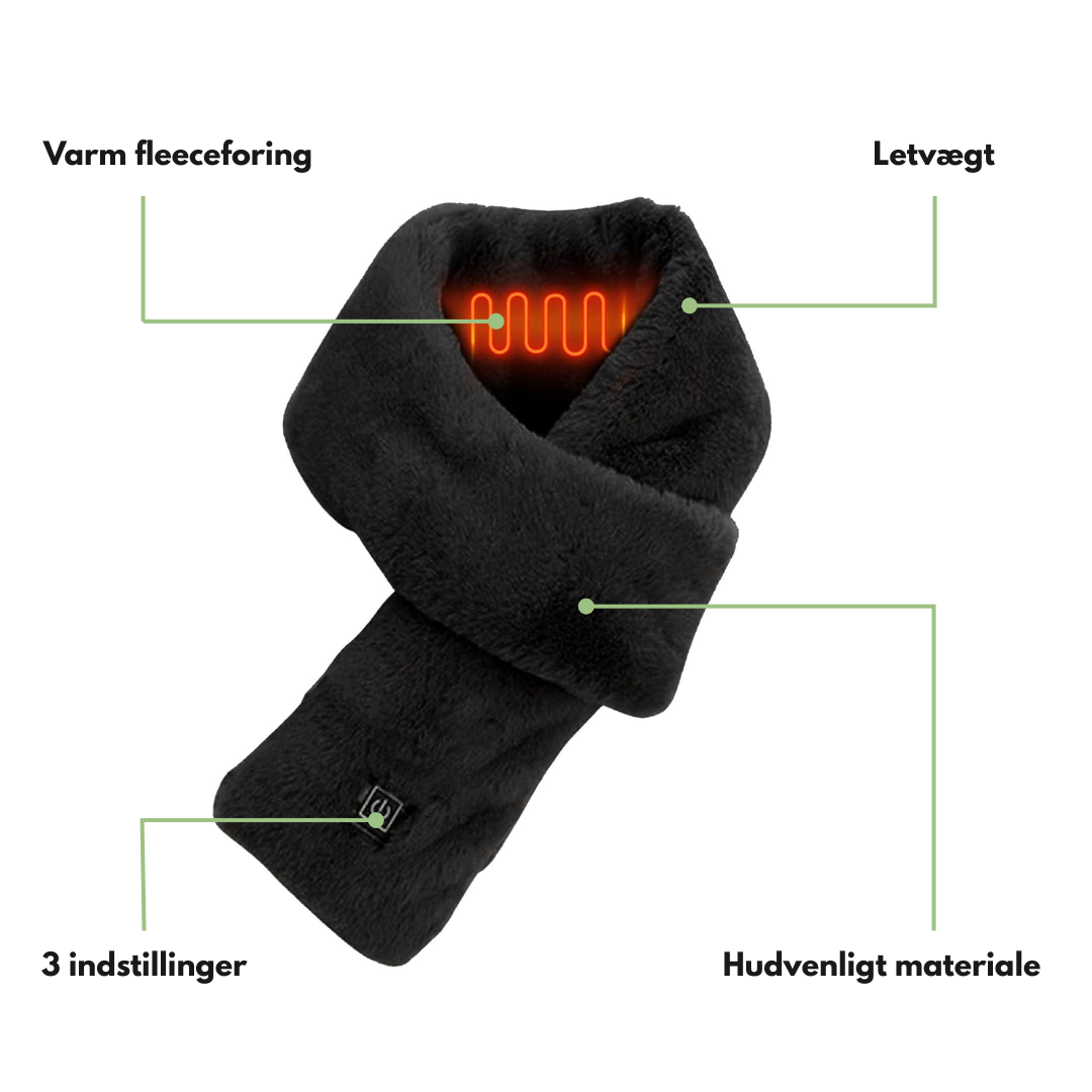 Vinterhalstørklæde med Opvarmning