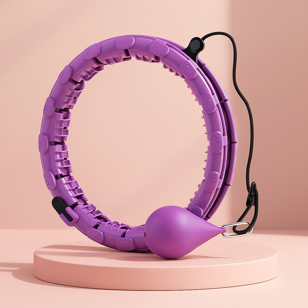 Justerbar smart vægt hula hoop til træning