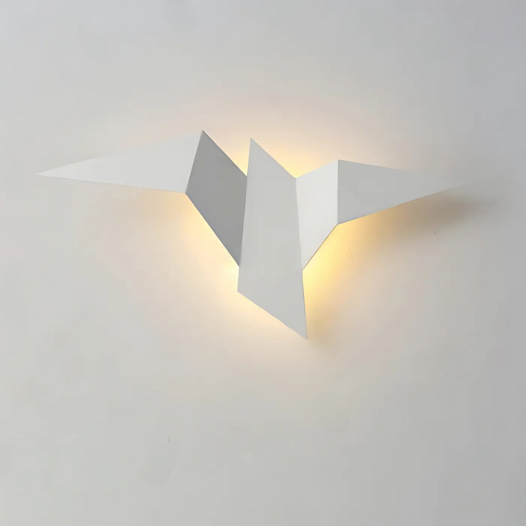 TORE - Kunstnerisk Origami Væglampe