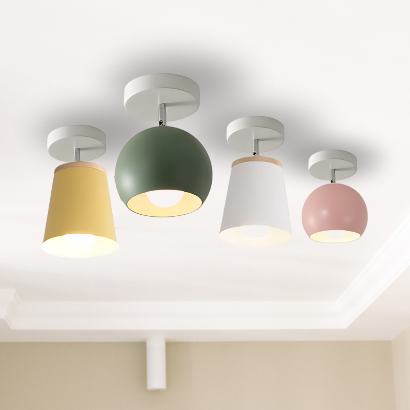 LOKI - Loftlampe i macaron-stil