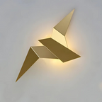 TORE - Kunstnerisk Origami Væglampe