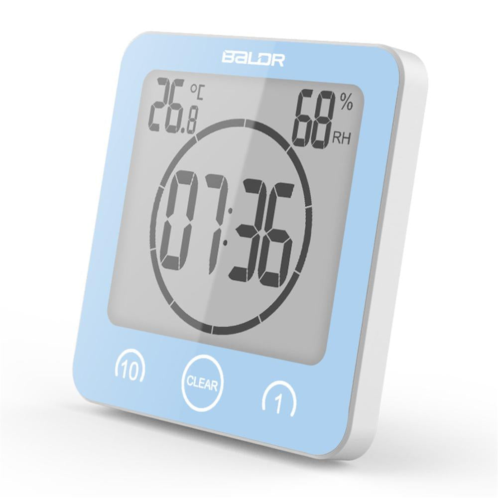 Waterproof Shower Clock - Vandtæt Bruseur