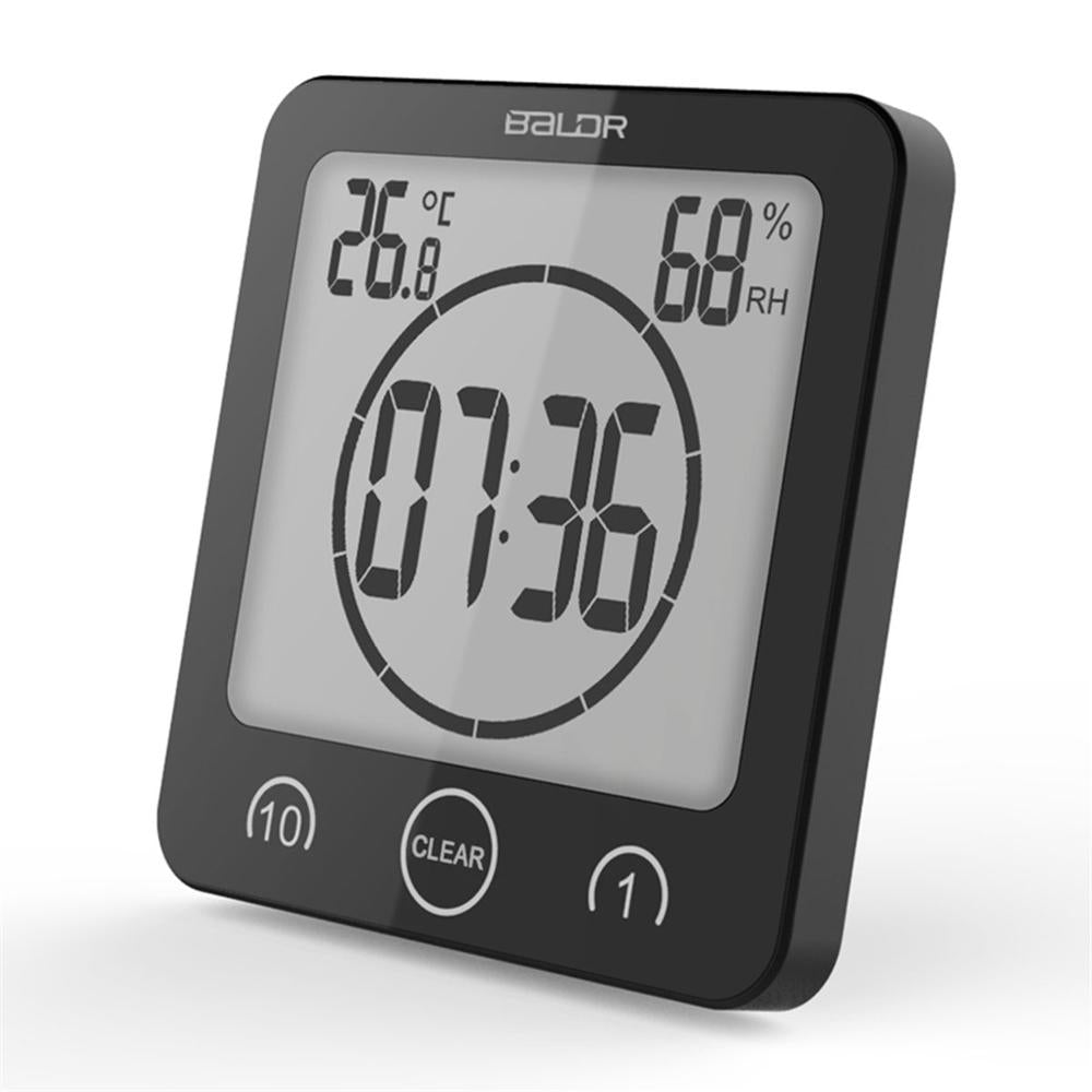 Waterproof Shower Clock - Vandtæt Bruseur