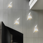 TORE - Kunstnerisk Origami Væglampe