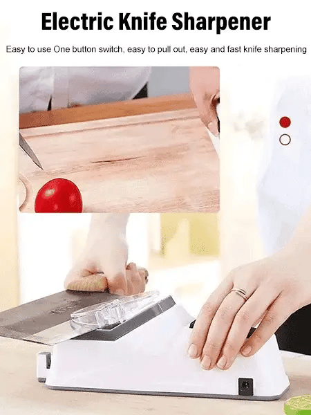 MARNY - Elektrisk køkkenknivsliber til skarpe knive