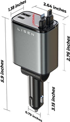 Compact 69W USB C Charger - Udtziehbar
