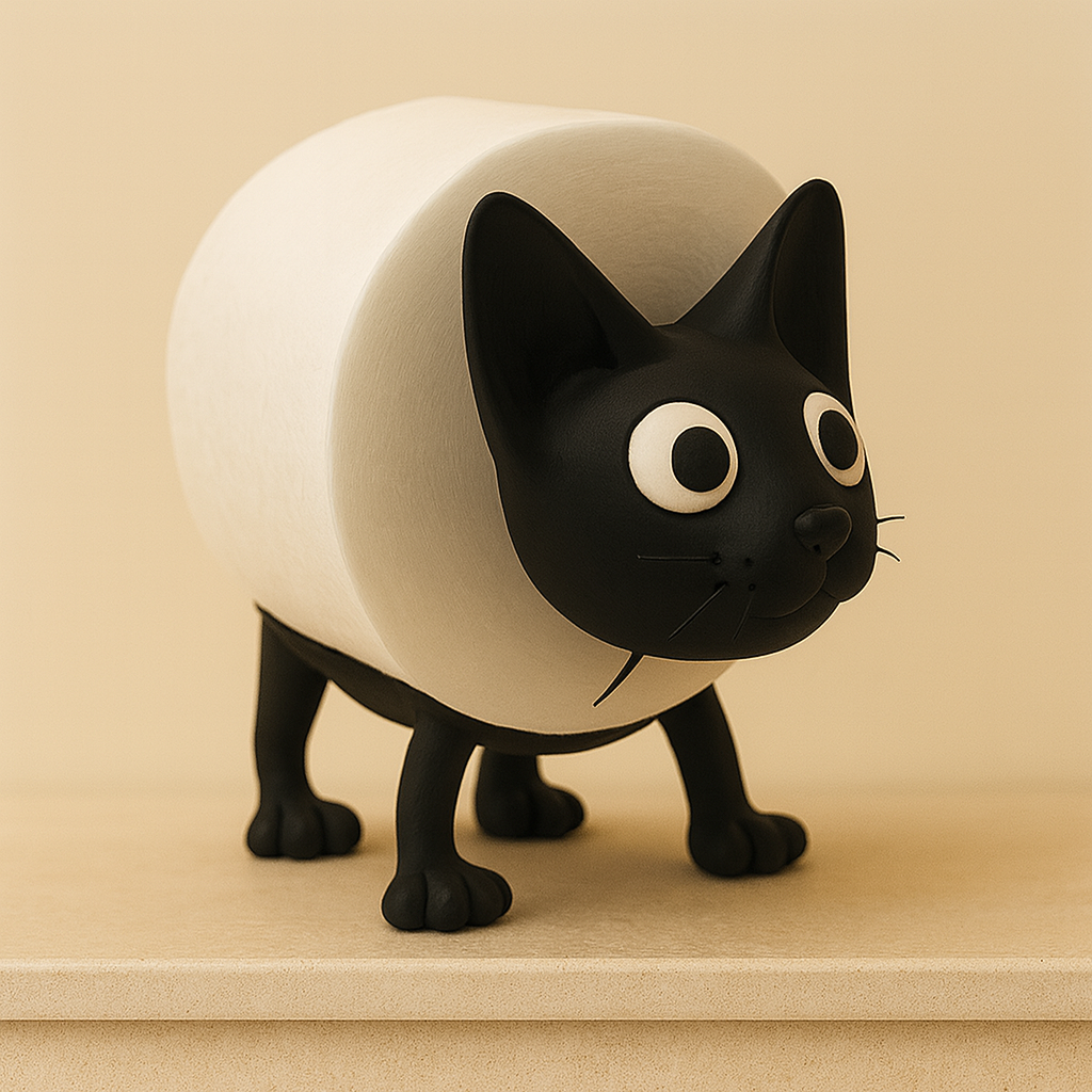 Dyre toiletpapirholder - Søde