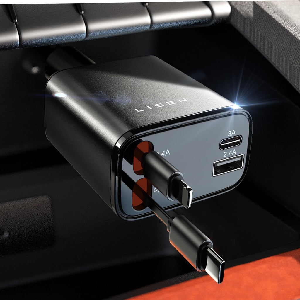 Compact 69W USB C Charger - Udtziehbar