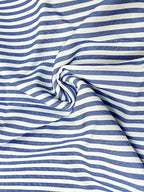 Stribet Sommerkjole med Elegante Lommer
