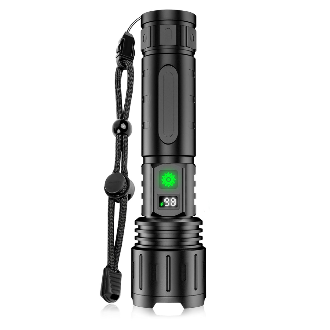 Super Bright LED Flashlight - 100.000 Lumens