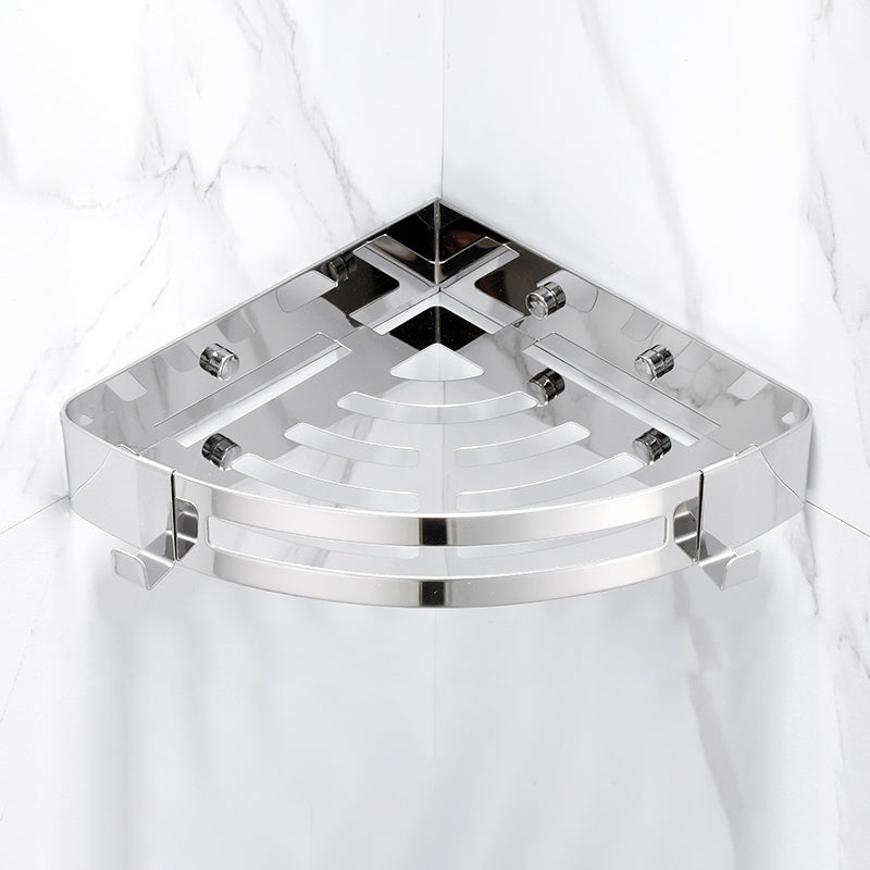 Chic 3-Piece Bathroom Accessory Set - Gold and Silver