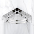 Chic 3-Piece Bathroom Accessory Set - Gold and Silver