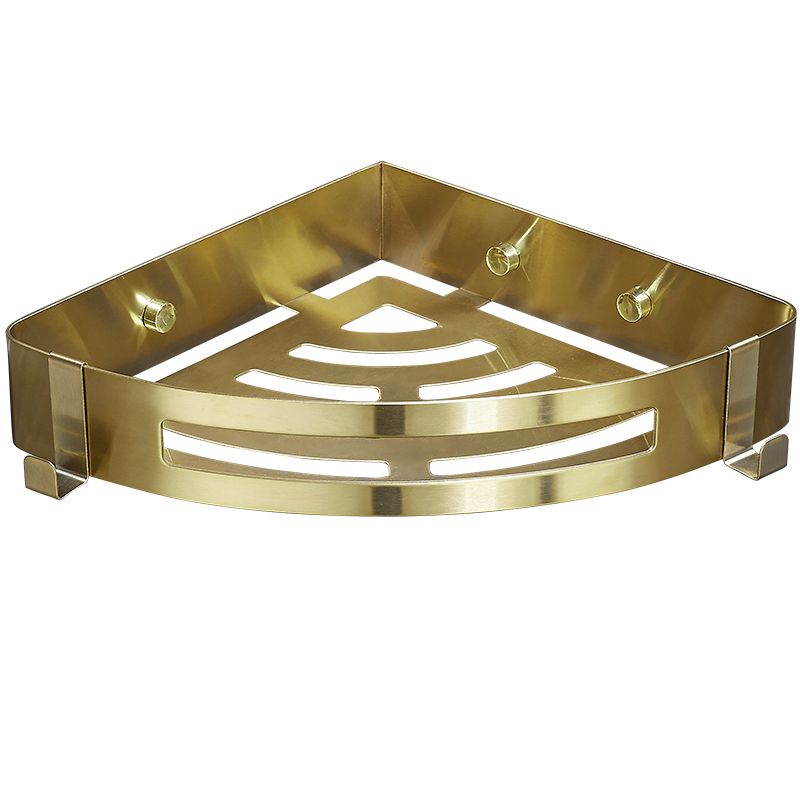 Chic 3-Piece Bathroom Accessory Set - Gold and Silver