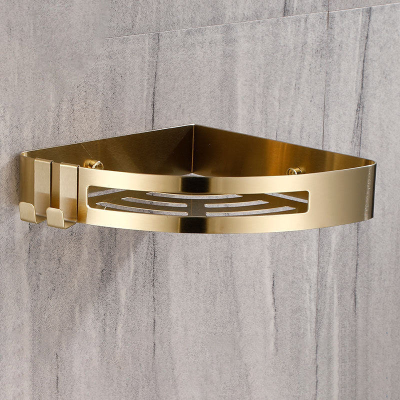 Chic 3-Piece Bathroom Accessory Set - Gold and Silver