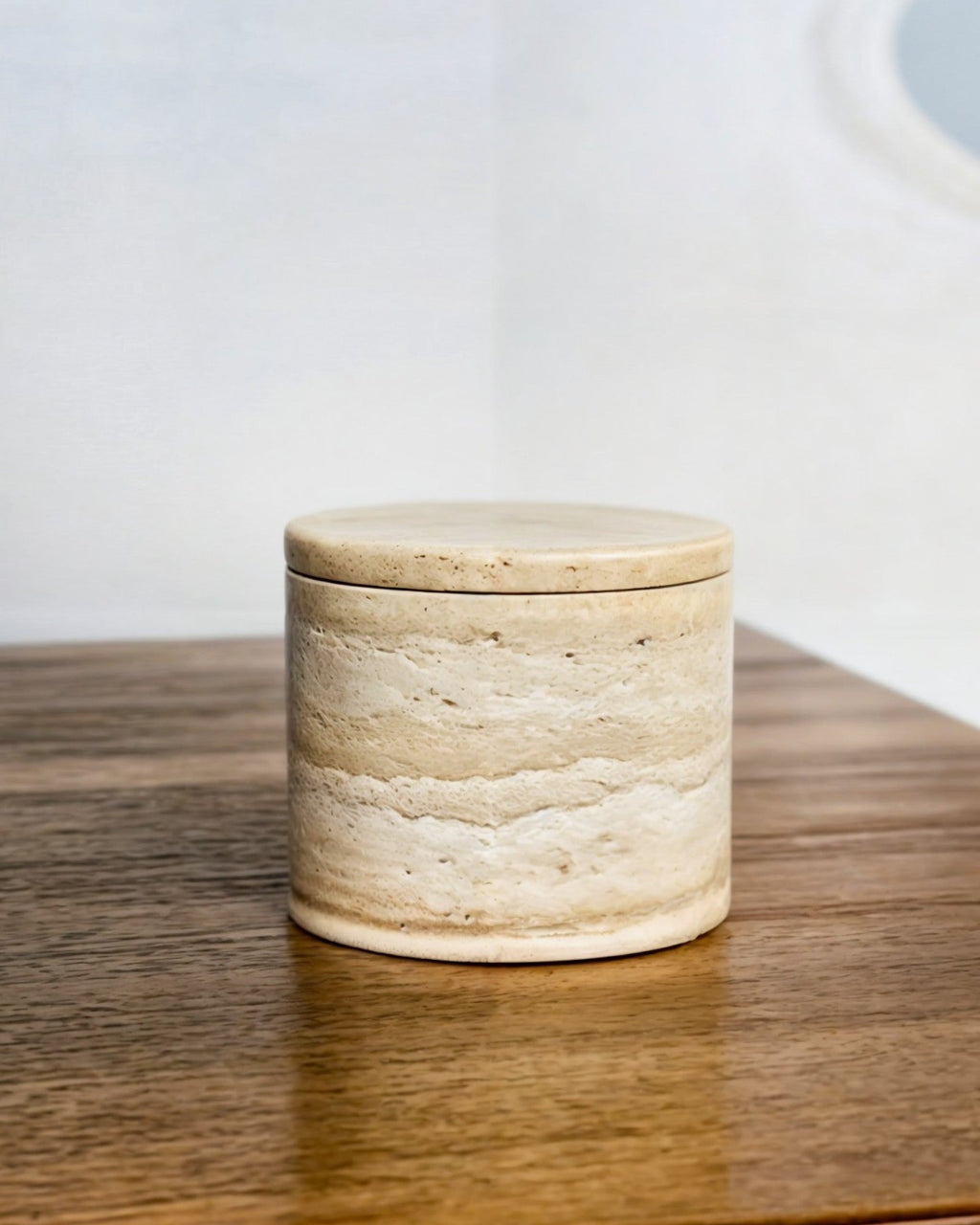 FREJA - Opbevaringsbeholdere i naturmarmor – glasbeholdere til køkkenet