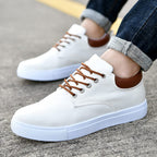 Sneakers - Seje herresneakers med hvid sål