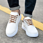 Sneakers - Seje herresneakers med hvid sål