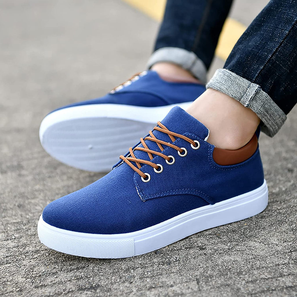 Sneakers - Seje herresneakers med hvid sål