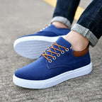 Sneakers - Seje herresneakers med hvid sål