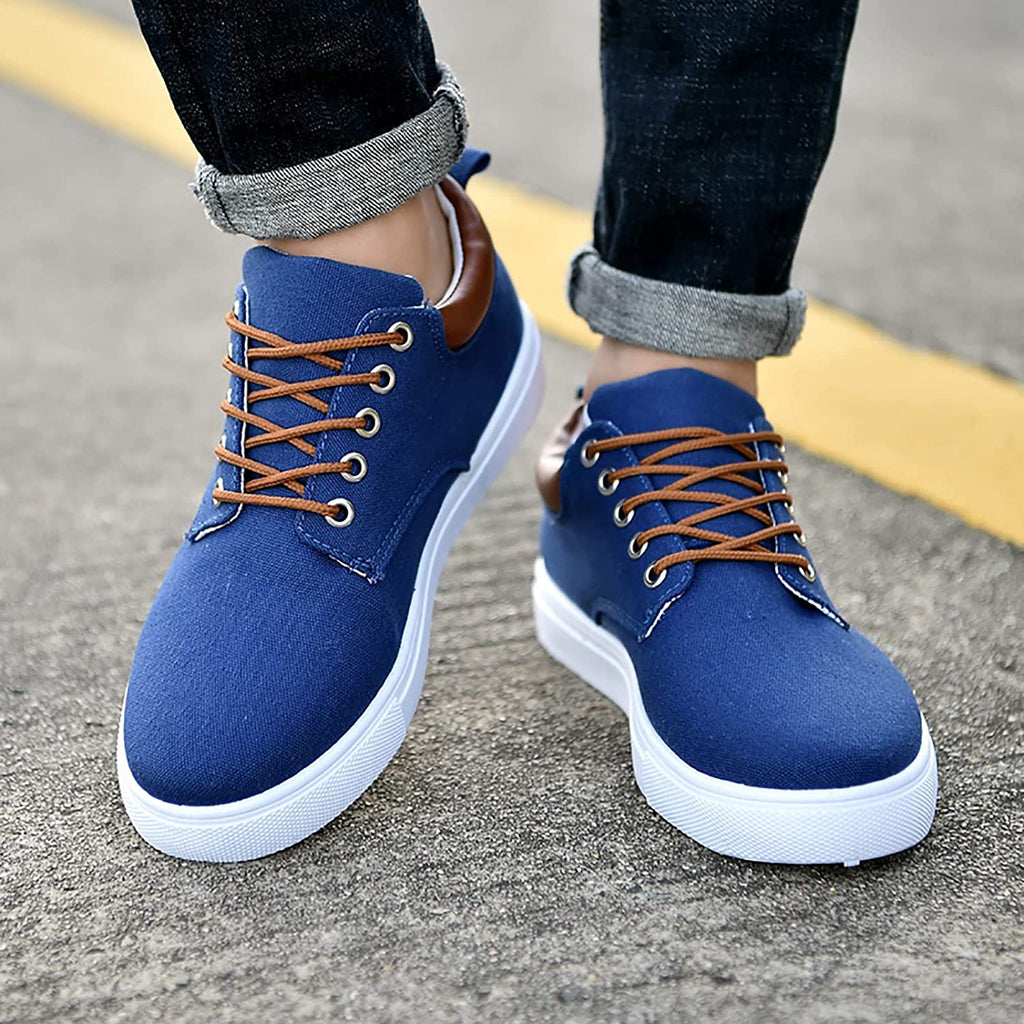 Sneakers - Seje herresneakers med hvid sål