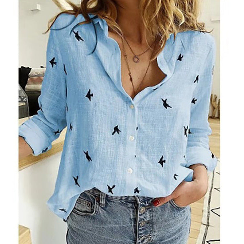 Trendy Casual Bluse - En Smart & Luftig Damebluse
