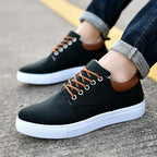 Sneakers - Seje herresneakers med hvid sål