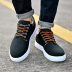 Sneakers - Seje herresneakers med hvid sål