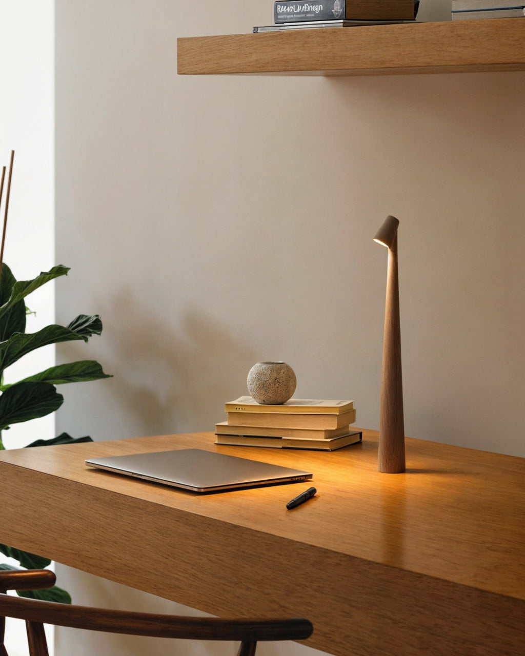 EMIL - Touch-styret bordlampe – aluminium, dæmpbar i 3 indstillinger