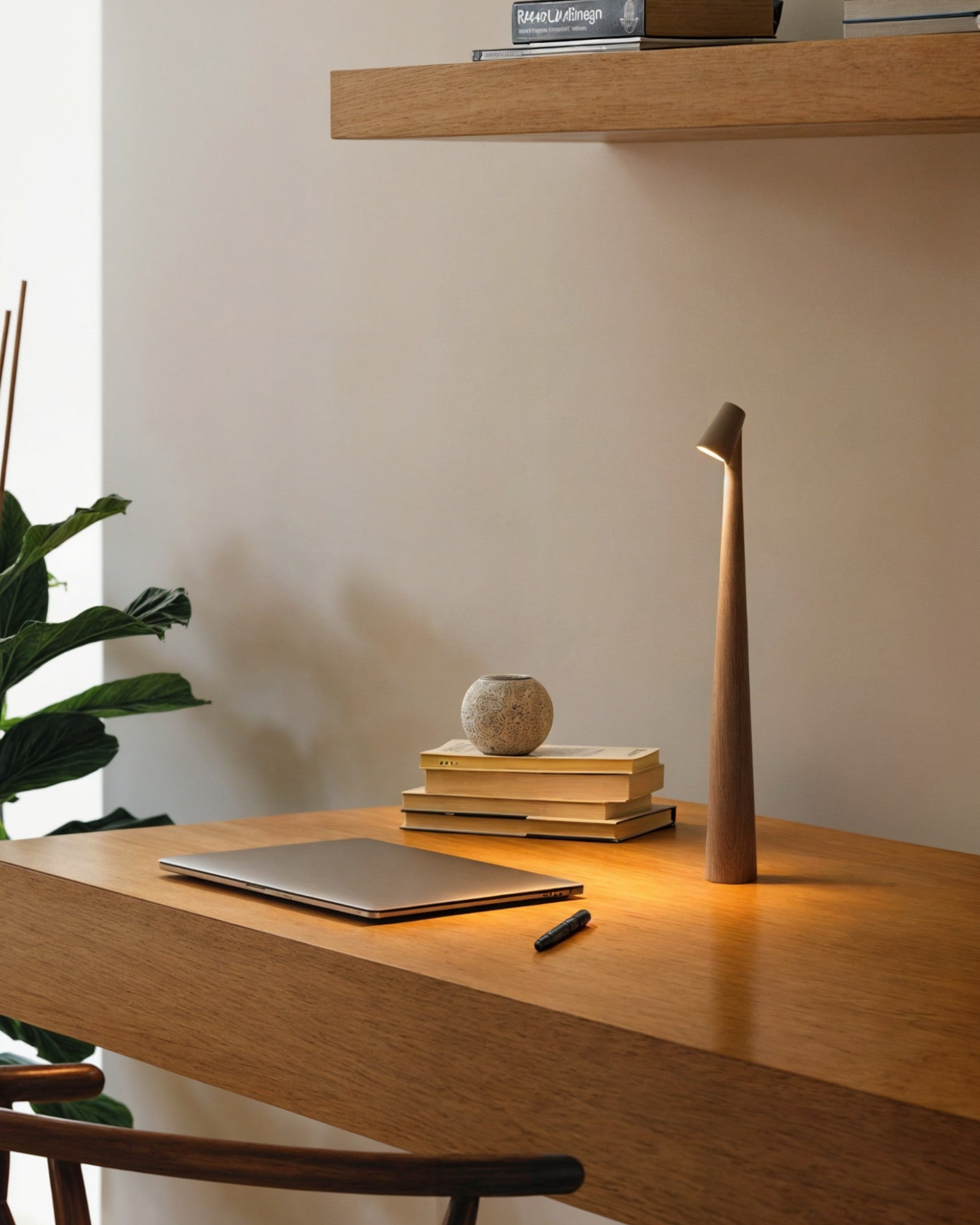 EMIL - Touch-styret bordlampe – aluminium, dæmpbar i 3 indstillinger