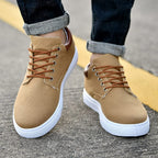 Sneakers - Seje herresneakers med hvid sål