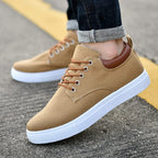 Sneakers - Seje herresneakers med hvid sål