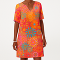 Vibrant Floral Dress - Livlig blomsterkjole