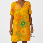 Vibrant Floral Dress - Livlig blomsterkjole