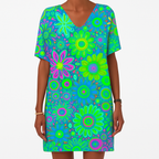 Vibrant Floral Dress - Livlig blomsterkjole