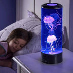 Jellyfish Tranquility - Afslappende medusalampe til afslapning og stressreduktion