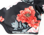 Belle High Waisted, Farverig Damebikini