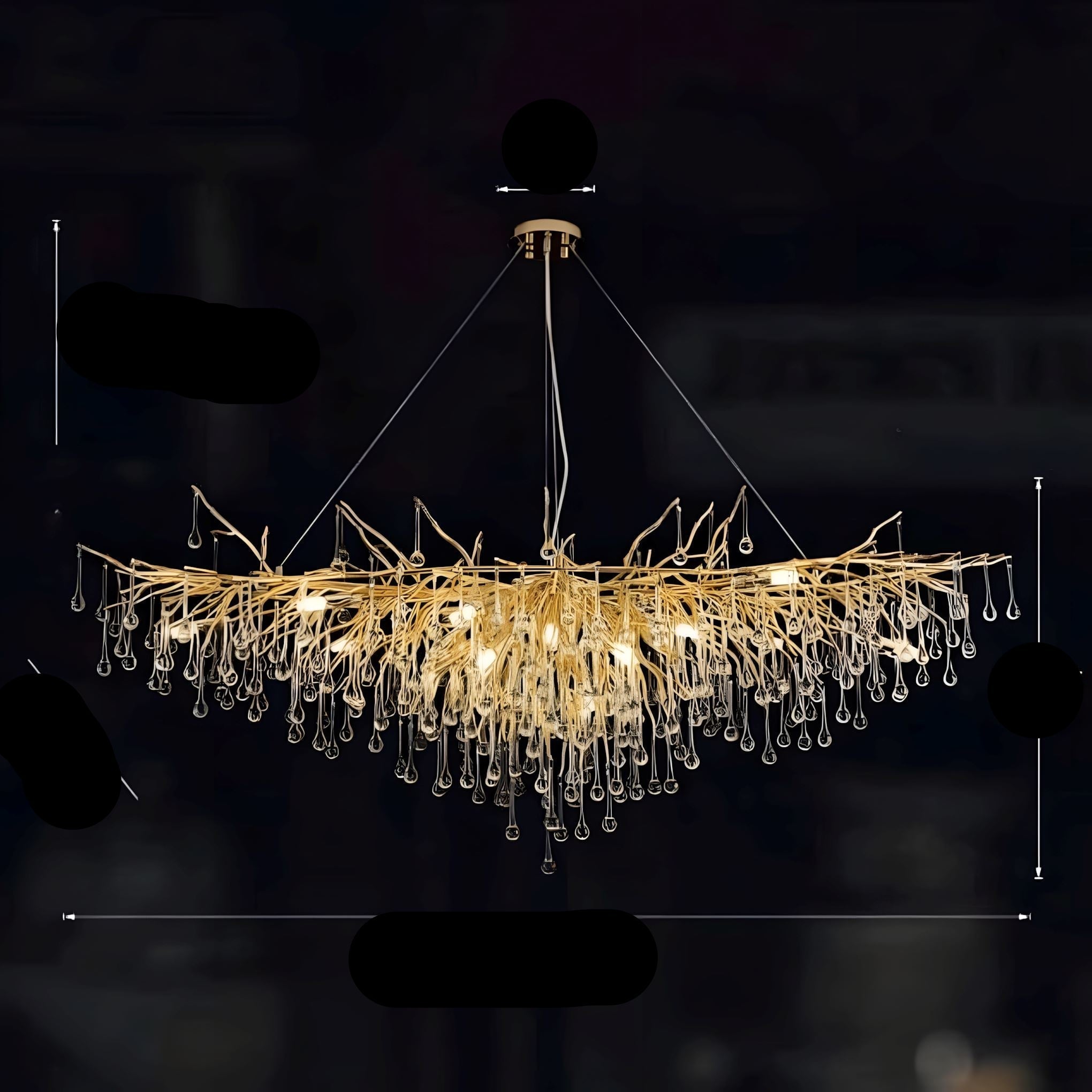 BOJE – Dekorativ lysekrone i klassisk design