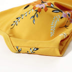Belle High Waisted, Farverig Damebikini