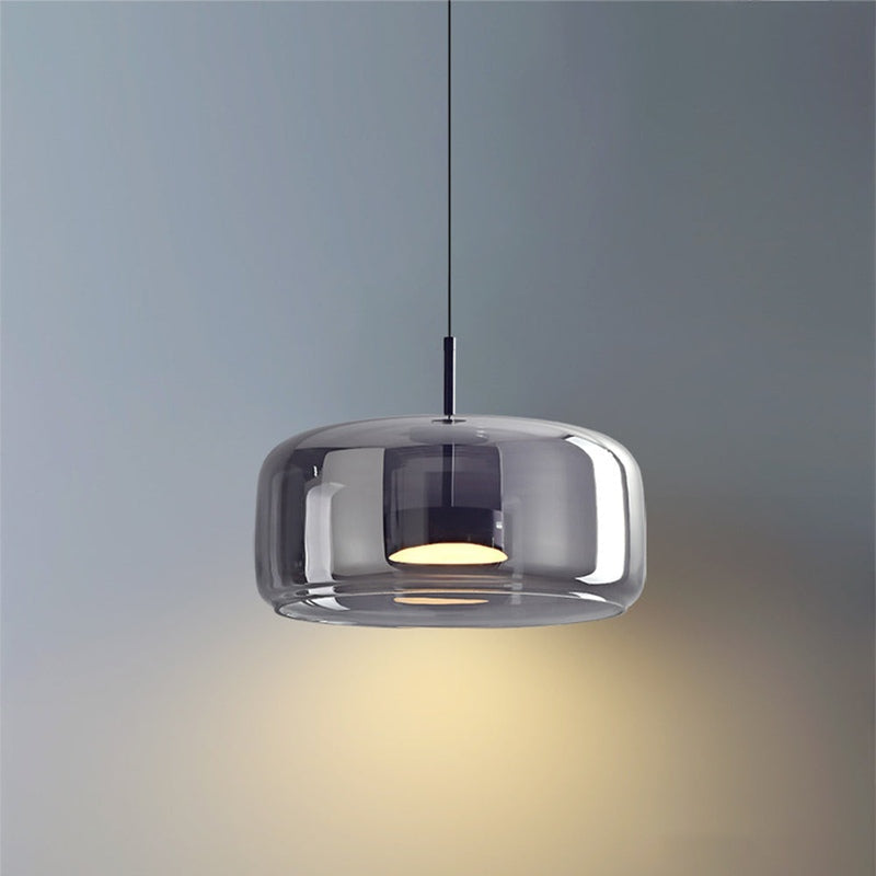 BALDR - LED-pendellampe i retro glasdesign