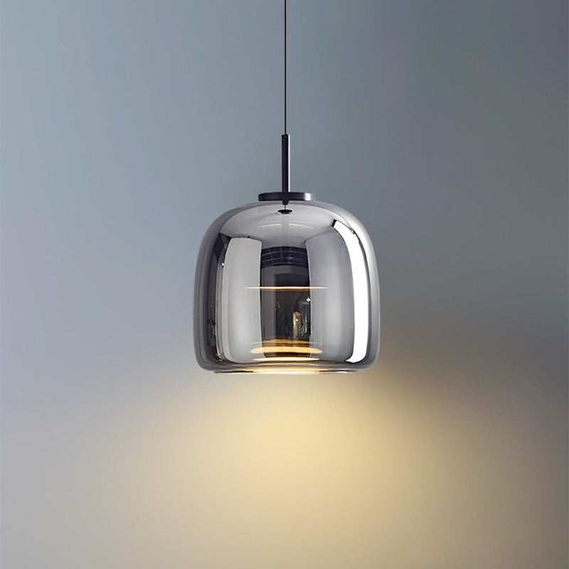BALDR - LED-pendellampe i retro glasdesign
