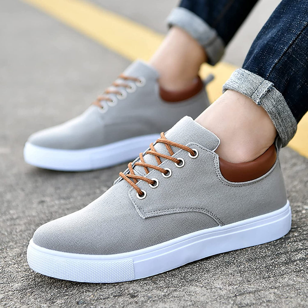 Sneakers - Seje herresneakers med hvid sål