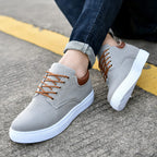Sneakers - Seje herresneakers med hvid sål