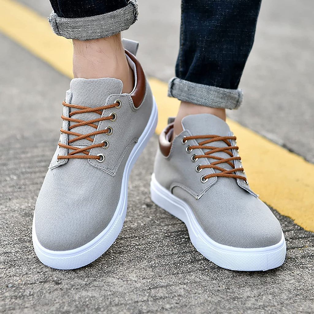 Sneakers - Seje herresneakers med hvid sål