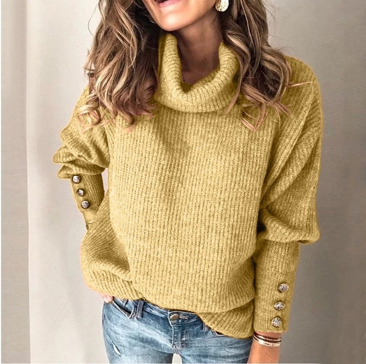 Tila Let Turtleneck Pullover til Damer